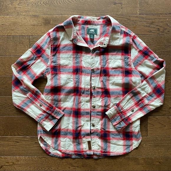 Roots Plaid Flannel Shirt - Kids - Picture 2 of 9